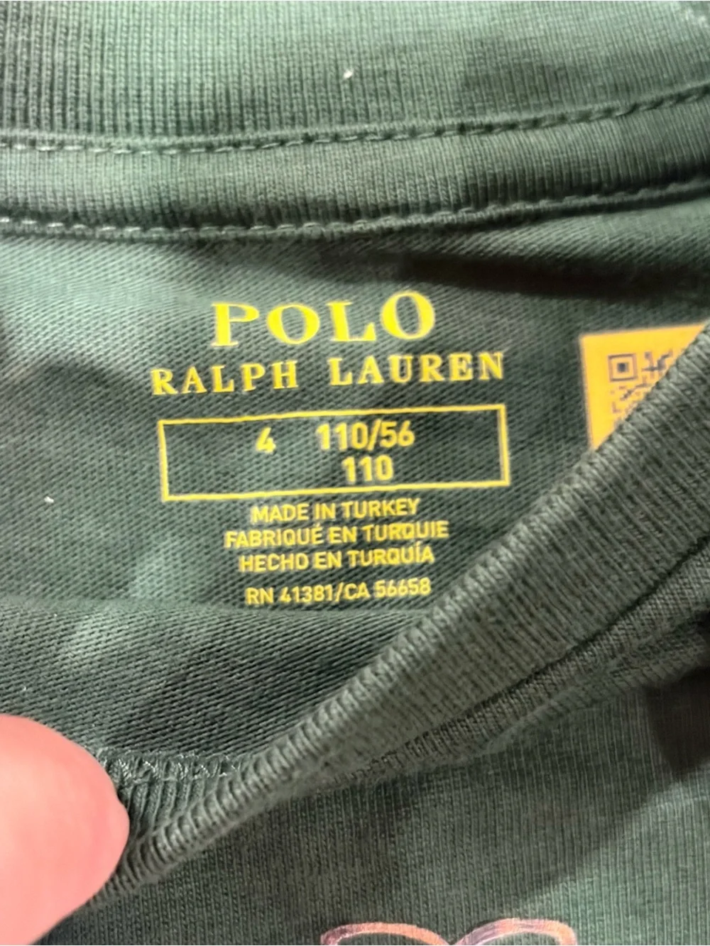 Ralph Lauren polo bear Green Polo Bear Graphic Tee - Kids Boy kids 4 y